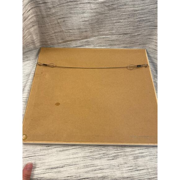 Vintage Julie Corsover Flying Balloons Framed Print Lithograph Replica - Picture 6 of 6